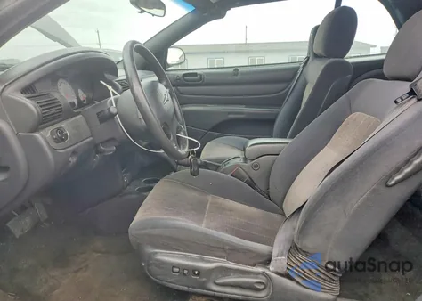 2006 Chrysler Sebring Gtc из США, поврежденный, VIN 1C3EL75R06N225791